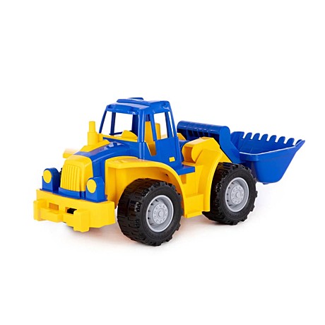 Трактор Богатырь с грейдером. Арт. 099