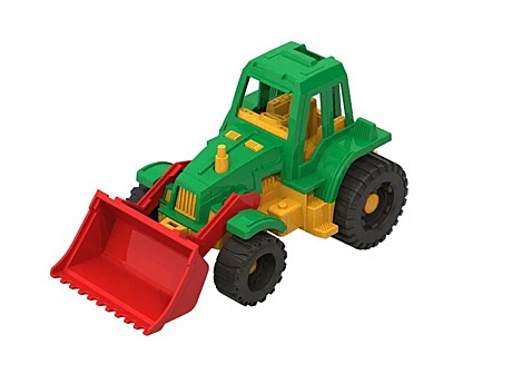 Трактор Ижора с грейдером. Арт. 151