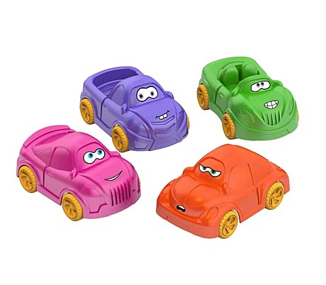 Маленькие машинки Глазастики (4 шт. в сетке). Арт. 281