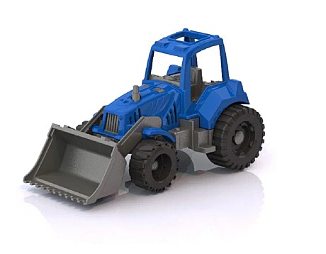 Трактор Нева с грейдером. Арт. 374