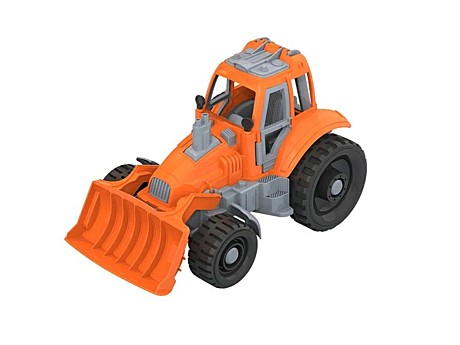 Трактор с грейдером. Арт. 398