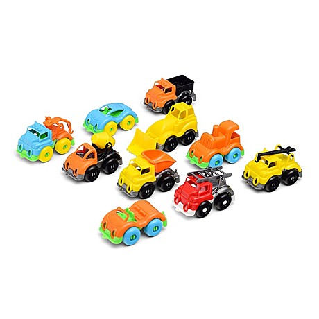 Набор машинок 10 штук Вжух в городе 10 см. Арт. 86270