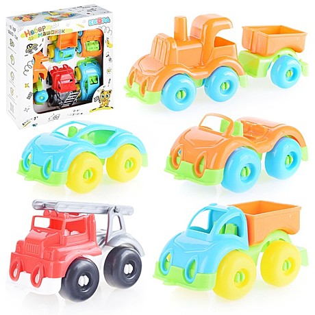 Набор машинок Вжух в городе 10 см. Арт. 86262