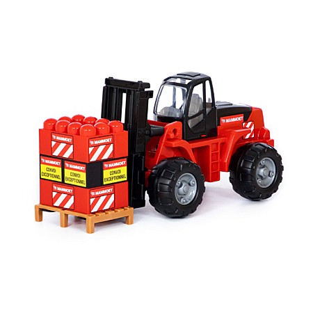 MAMMOET, автокар + конструктор (15 элементов) (в сеточке). Арт. 62734