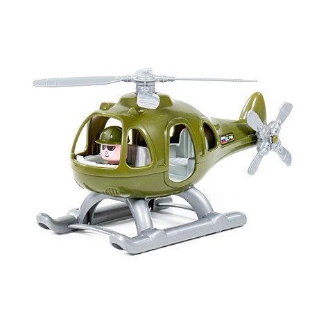 Вертолёт военный Гром (в сеточке). Арт. 72320