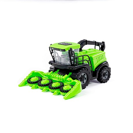 Комбайн Полесье №2 инерционный (зелёный) (в сеточке). Арт. 93981