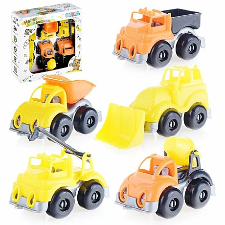 Набор машинок Вжух на стройке 10 см. Арт. 86264