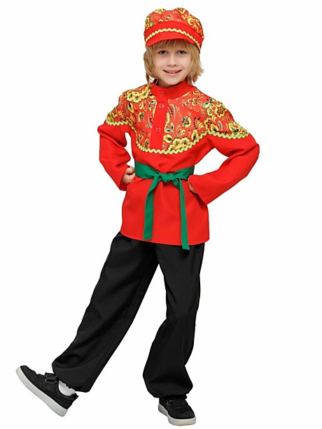 Костюм Рябинка мальчик детский.  Арт. Эк-202487