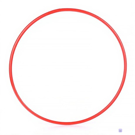 Обруч D70см облегченный, красный, Арт. У693