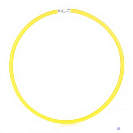Обруч D50см облегченный, желтый, Арт. У688
