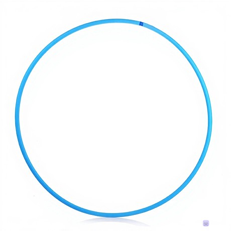 Обруч D80см облегченный, голубой, Арт.У845  