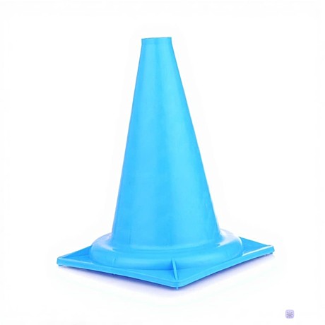 Конус сигнальный (голубой), 33 см. Арт. У831