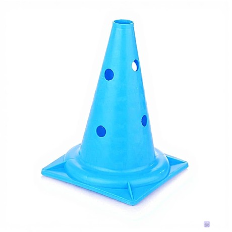 Конус с отверстиями (голубой), 33 см. Арт. У848