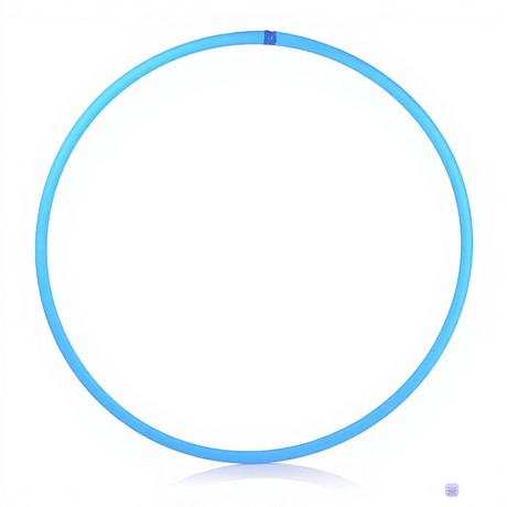 Обруч D60 см, облегченный, голубой, Арт. У841