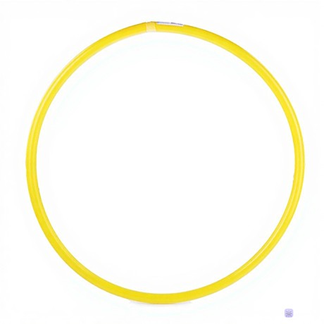 Обруч D60 см облегченный, желтый, Арт. У733