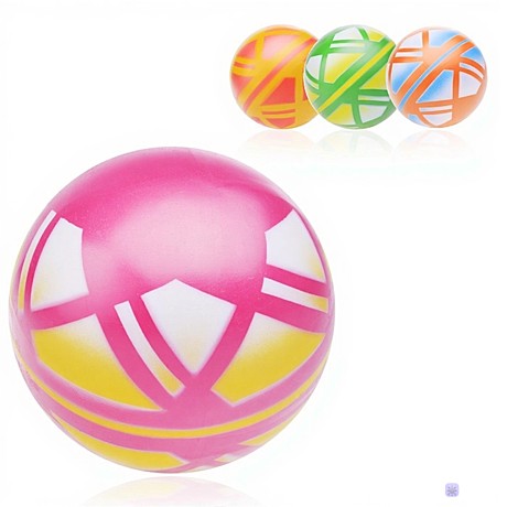 Мяч Звездочка, окрашенный по трафарету, d-125 мм, Арт. Р4-125