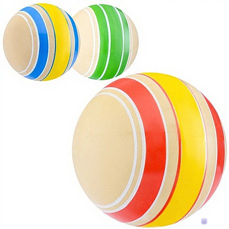 Мяч ЭКО ручное окрашивание, d-100 мм, Арт. Р7-100