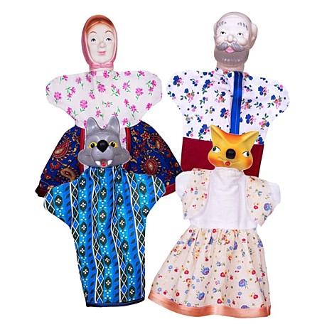 Кукольный театр Битый небитого везет (4 персонажа). Арт. СИ-675