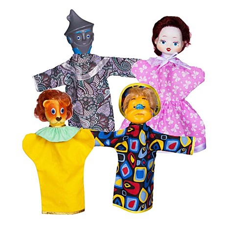 Кукольный театр Волшебник изумрудного города (4 персонажа). Арт. СИ-677