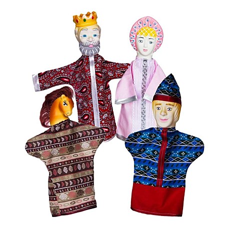 Кукольный театр Конёк-Горбунок (4 персонажа). Арт. СИ-684