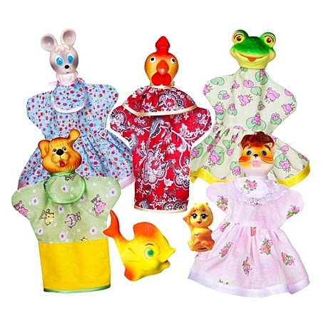 Кукольный театр Кто сказал мяу? (7 персонажей). Арт. СИ-692