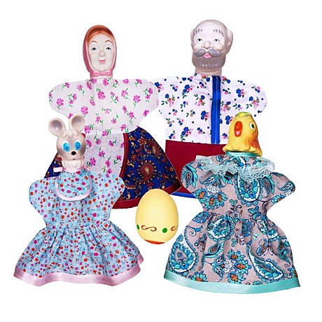 Кукольный театр Курочка Ряба (5 персонажей). Арт. СИ-693 