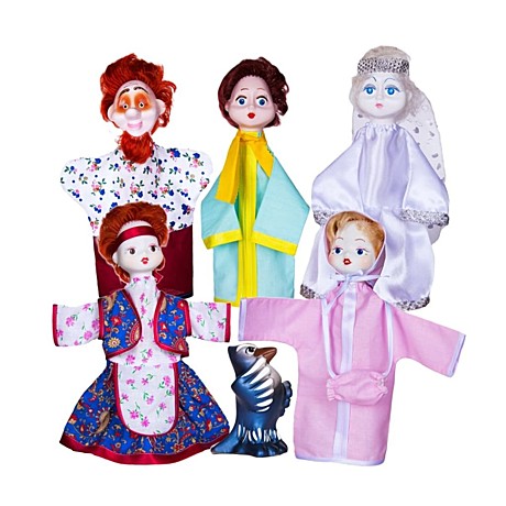 Кукольный театр Снежная королева (6 персонажей). Арт. СИ-700