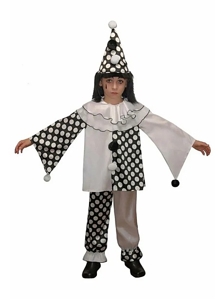 Костюм Пьеро детский.  Арт. Эк-202184