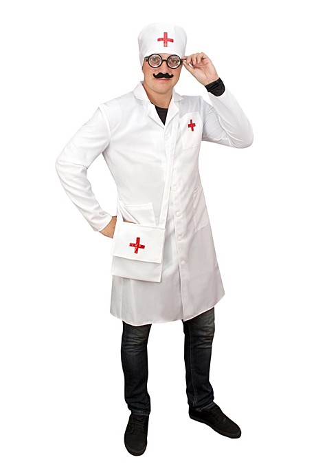 Костюм Врач взрослый.   Арт. Эк-201003